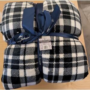 ♥️NWT Tommy Bahama Plaid Blanket